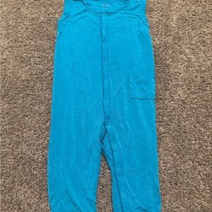 Kyte Baby Blue Sleeveless Romper